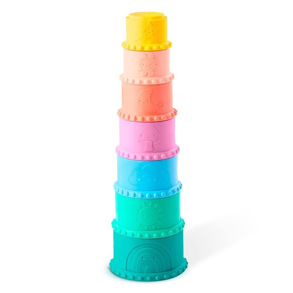 B. Baby - Gobelets et blocs à empiler - Jouets à trier & empiler - Boutique LeoLudo - B. toys