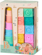 B. Baby - Gobelets et blocs à empiler - Jouets à trier & empiler - Boutique LeoLudo - B. toys