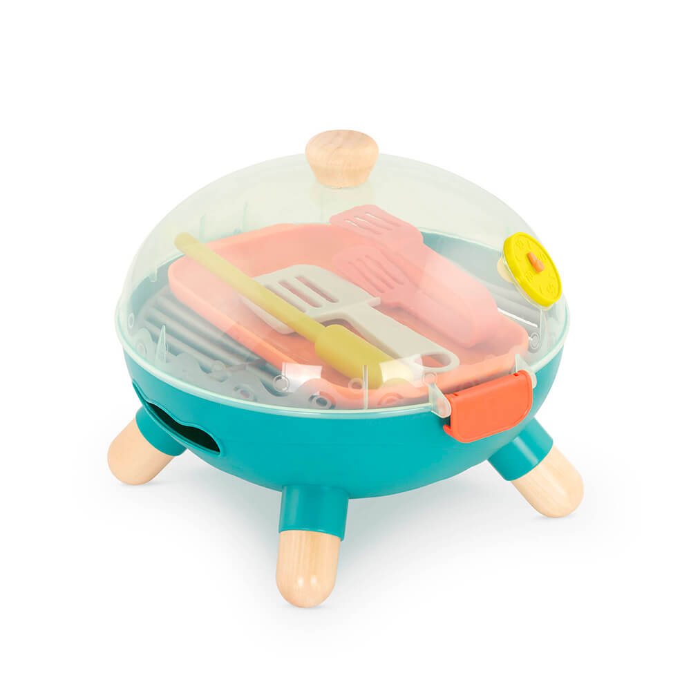 B. Role Play - Ensemble BBQ Mini Chef - Jouets d'imitation - Boutique LeoLudo - B. toys