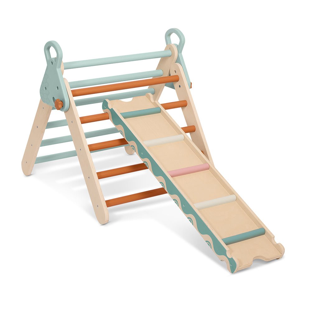 B. Summer - WonderClimber™ Module d'escalade triangulaire en bois - Jeu actif - Boutique LeoLudo - B. toys