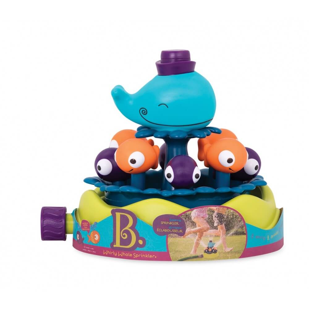 B.Active - Gicleur Whirly la baleine - Jeux d'extérieur - Boutique LeoLudo - B. toys