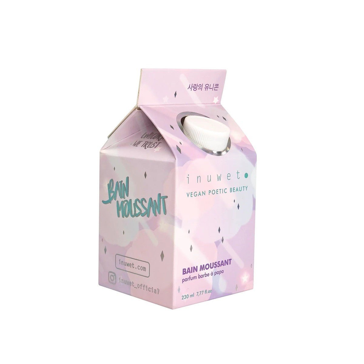 Bain moussant - Barbe à papa - Soins et hygiène - Boutique LeoLudo - inuwet