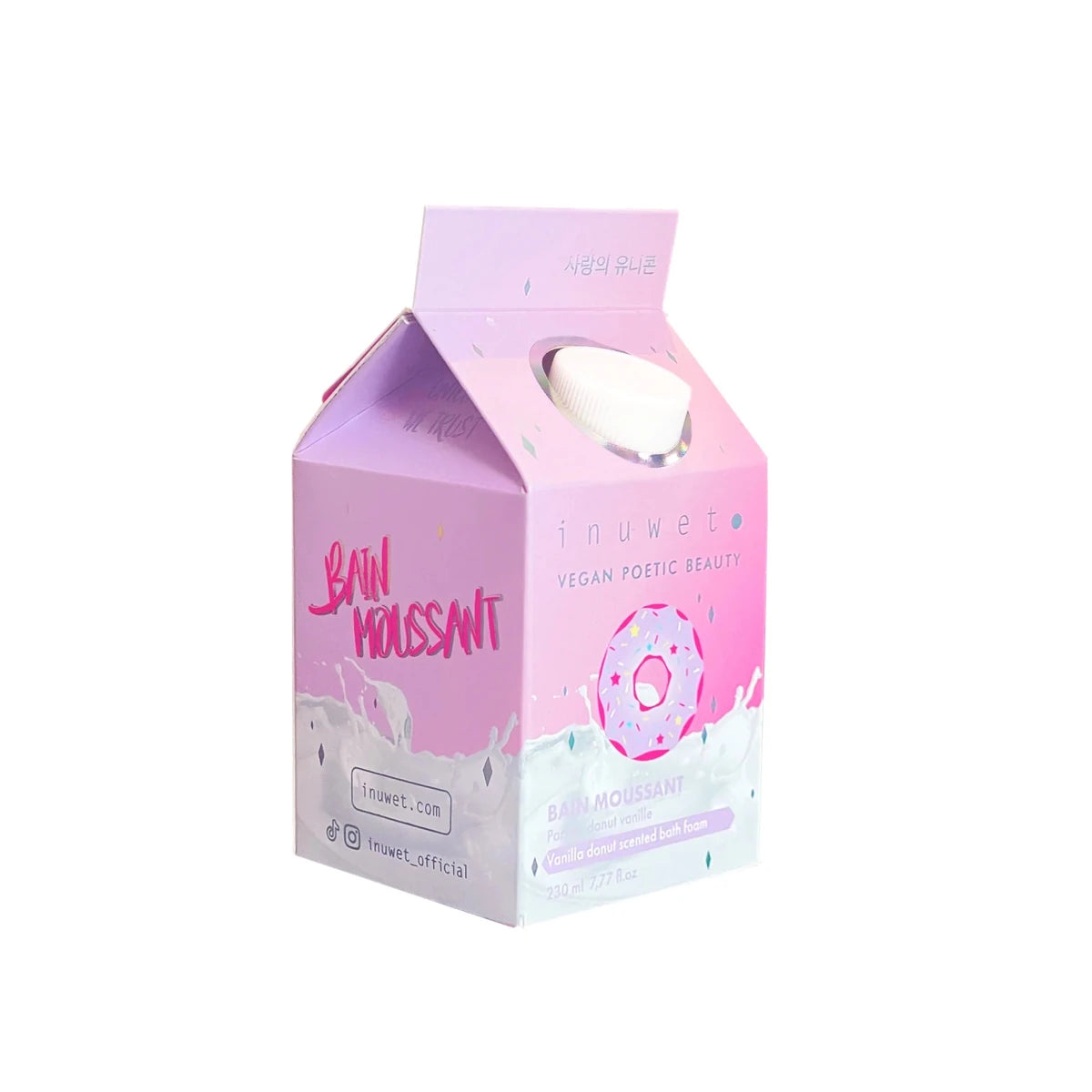 Bain moussant - Beigne à la vanille - Soins et hygiène - Boutique LeoLudo - inuwet