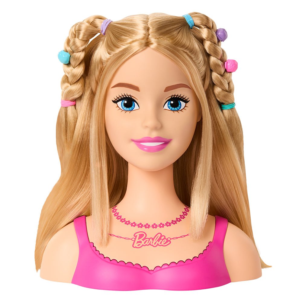 Barbie – Tête à coiffer avec 20 accessoires -Poupées- Boutique LeoLudo-Mattel