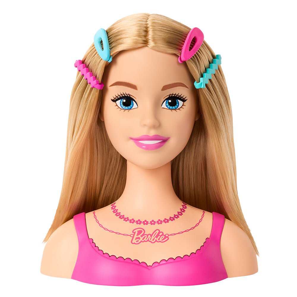 Barbie – Tête à coiffer avec 20 accessoires -Poupées- Boutique LeoLudo-Mattel