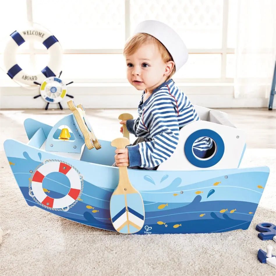Bateau à bascule du capitaine -Véhicules de jeu- Boutique LeoLudo-Hape