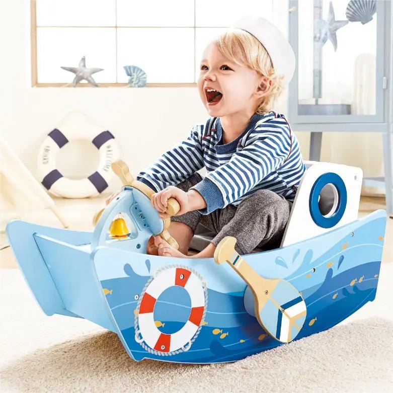 Bateau à bascule du capitaine -Véhicules de jeu- Boutique LeoLudo-Hape