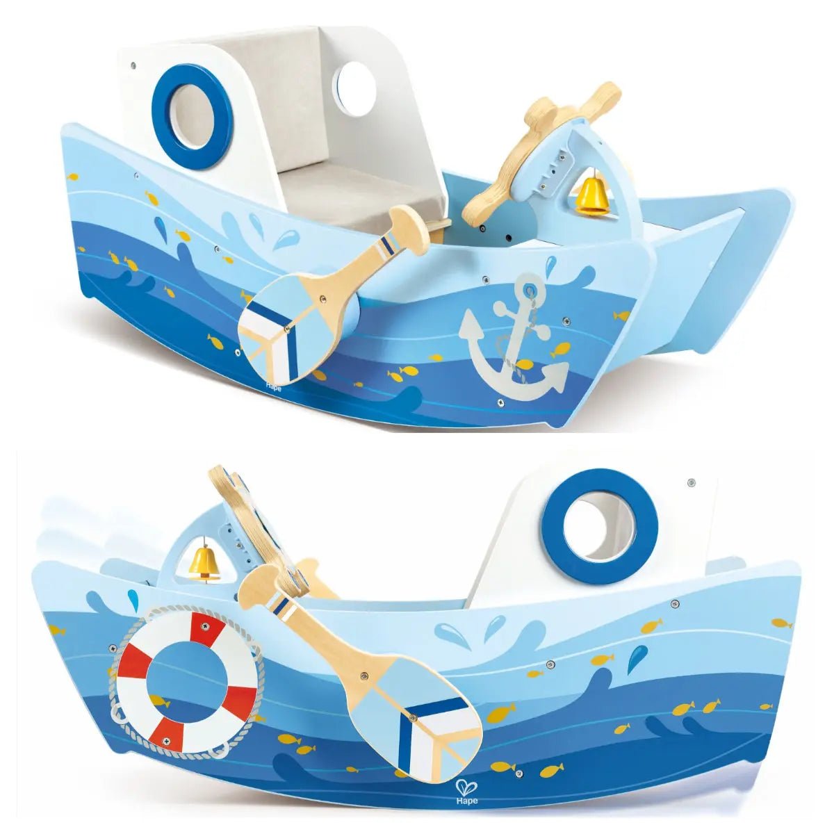 Bateau à bascule du capitaine -Véhicules de jeu- Boutique LeoLudo-Hape