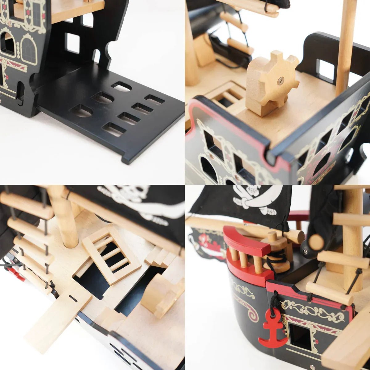 Bateau Pirate Barberousse - Véhicules de jeu - Boutique LeoLudo - Le Toy Van