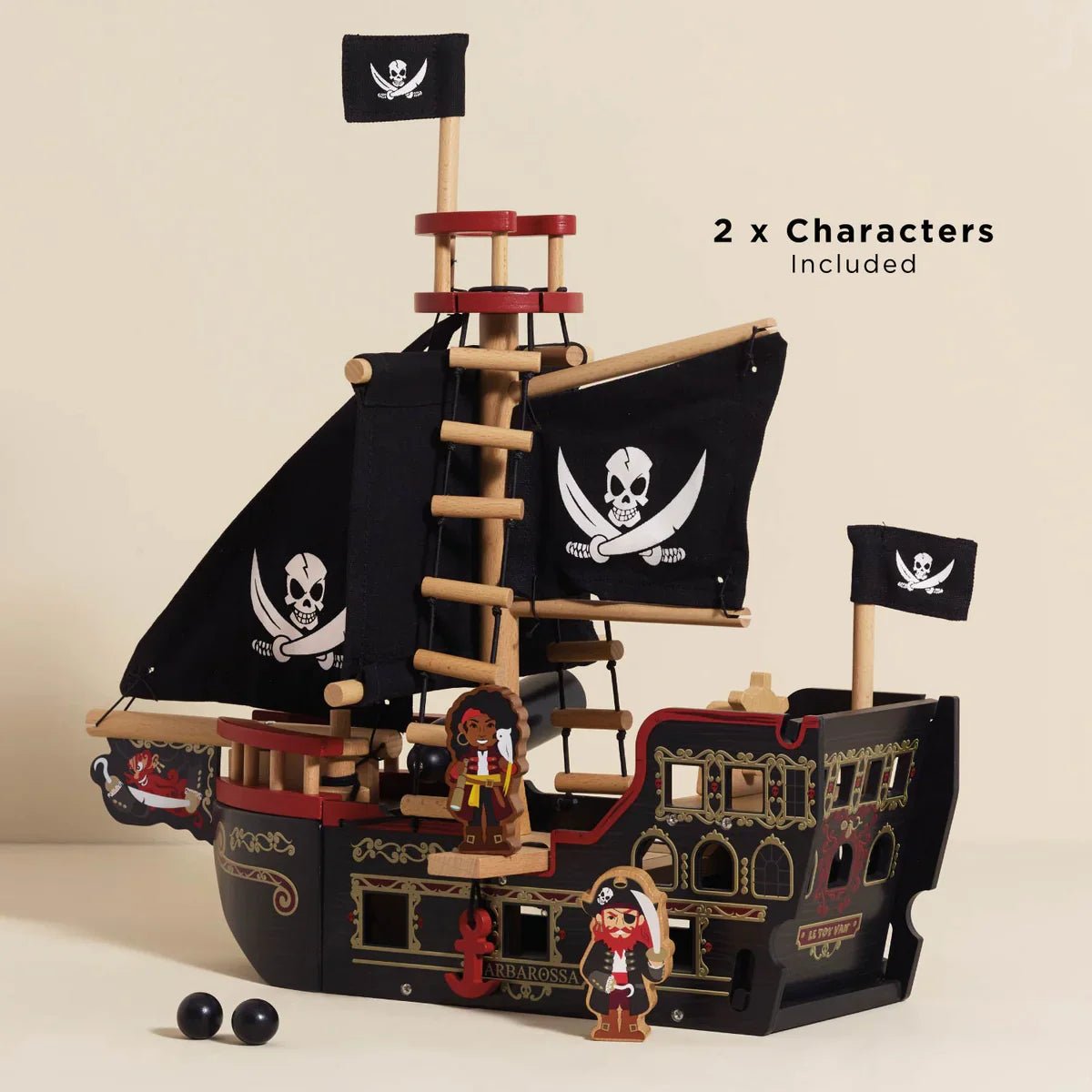 Bateau Pirate Barberousse - Véhicules de jeu - Boutique LeoLudo - Le Toy Van
