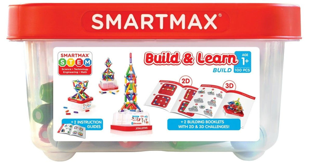 Bâtir & apprendre (100 pcs)-SmartMax-Boutique LeoLudo