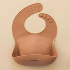 Bavette en silicone - Almond -Bavoirs- Boutique LeoLudo-Minika