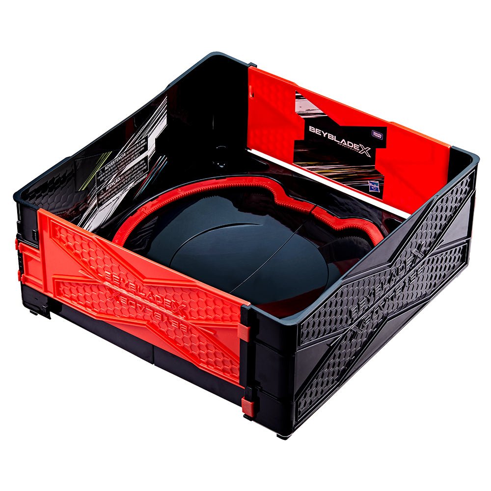 Beyblade X - Arène de combat Beystadium Combats mobiles -Jeux d'adresse- Boutique LeoLudo-Hasbro