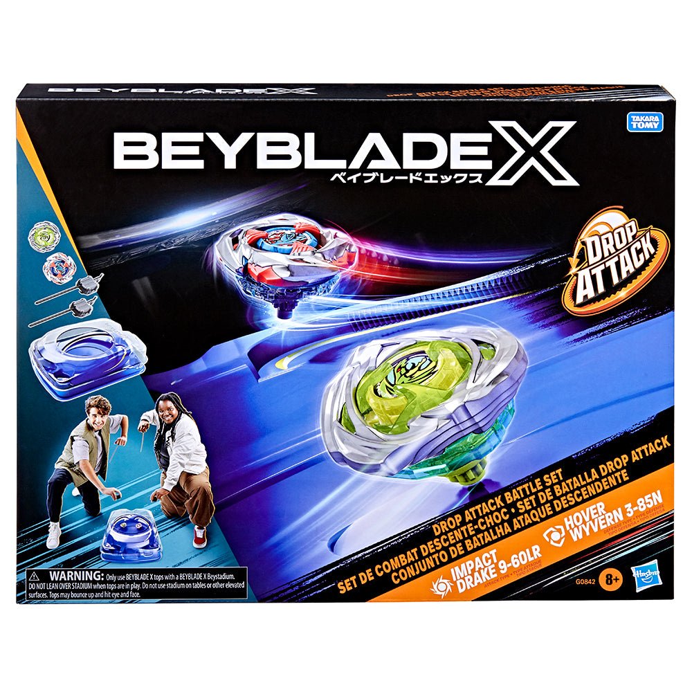 Beyblade X - Set de Combat Descente-Choc -Véhicules de jeu- Boutique LeoLudo-Hasbro