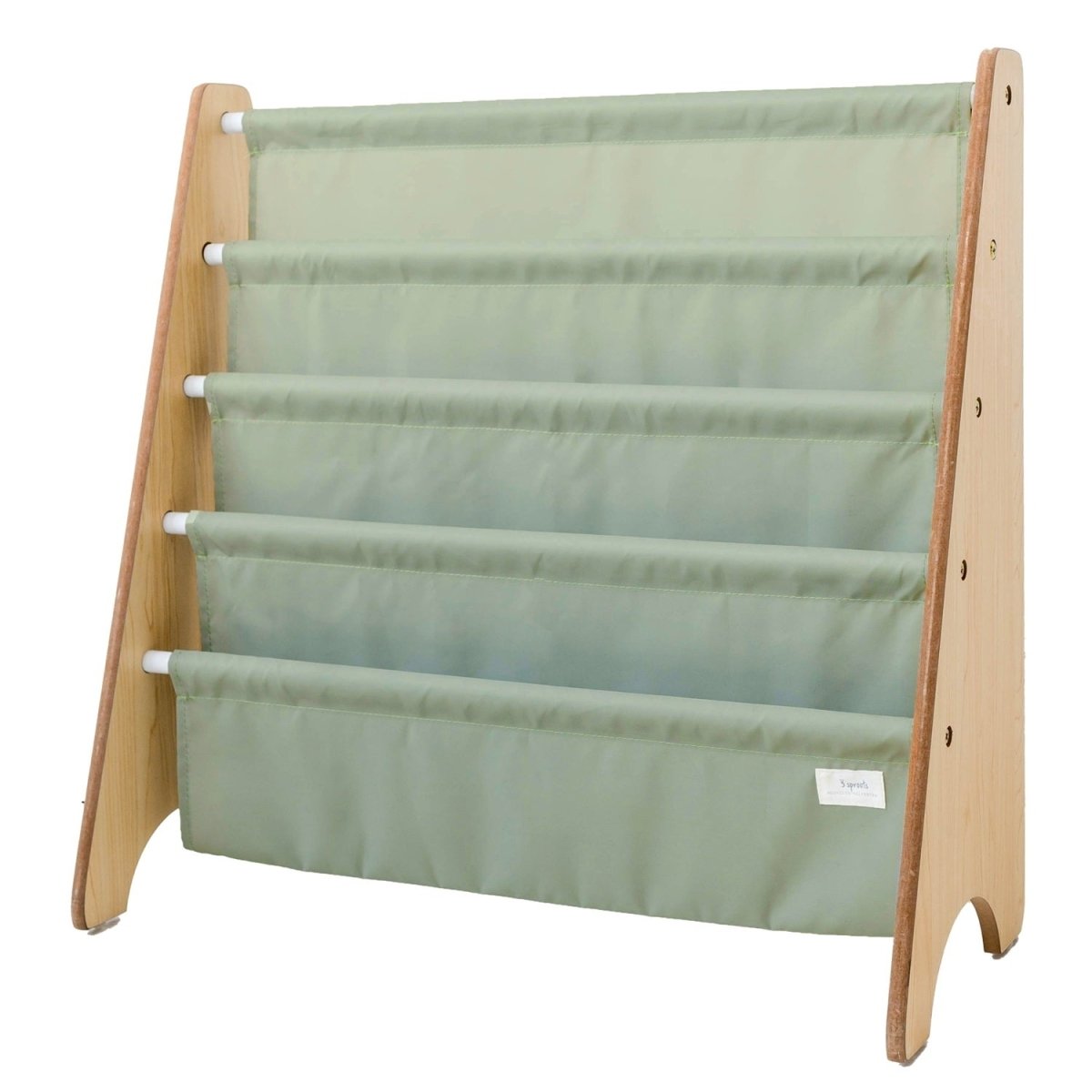 Bibliothèque pour enfant en tissu recyclé - 3 Sprouts -Meubles- Boutique LeoLudo-3 Sprouts