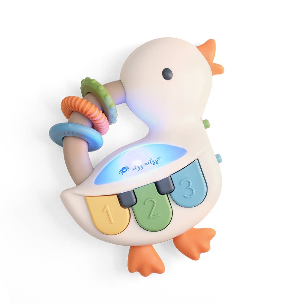 Bitzy Tunes™ – Piano musical interactif lumineux -Jouets d'éveil- Boutique LeoLudo-Itzy Ritzy Canada