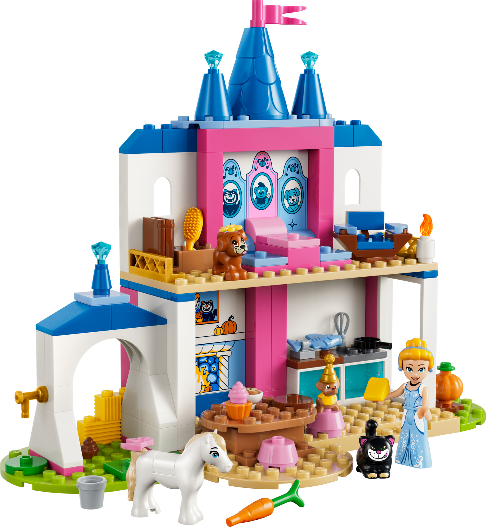Disney - Château de Cendrillon et ses amis animaux – LEGO®