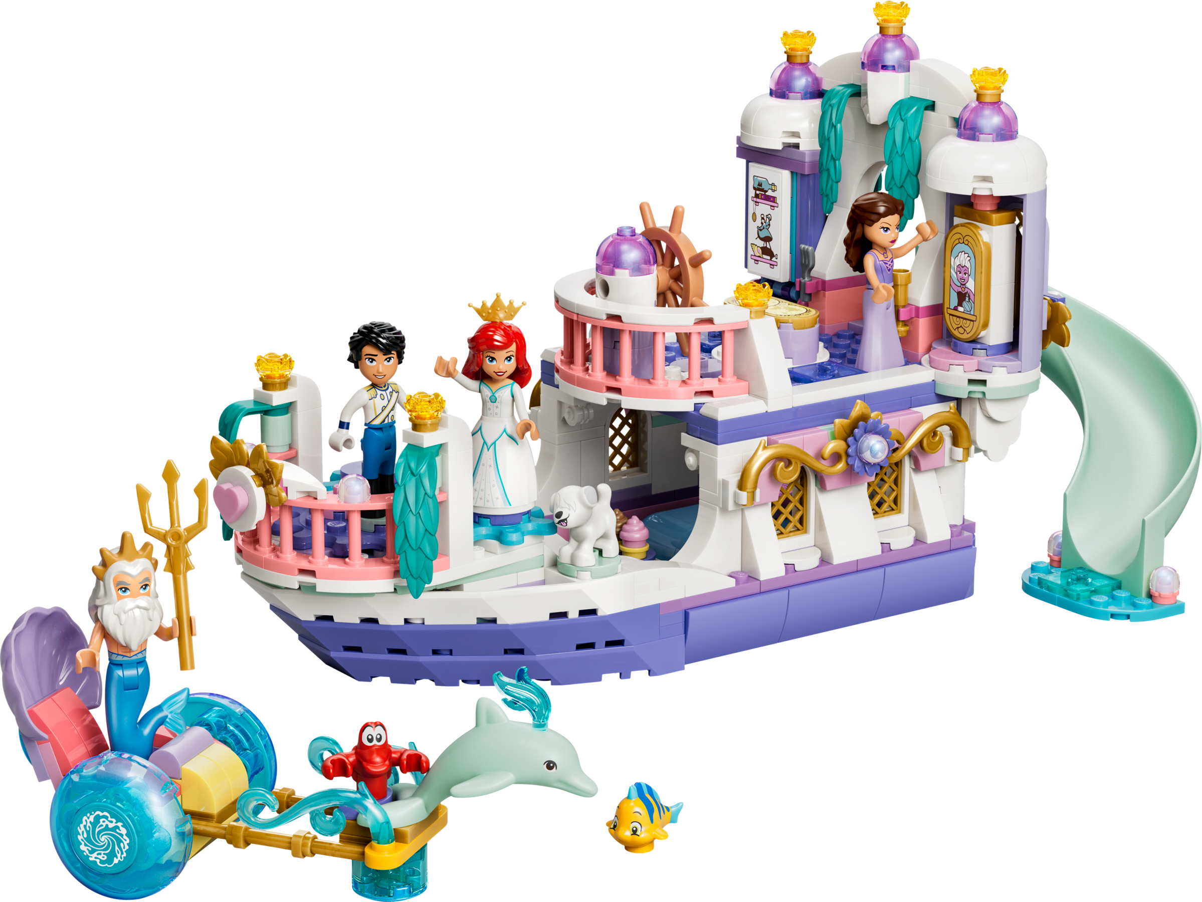 Disney - Le bateau du mariage royal d'Ariel – LEGO®
