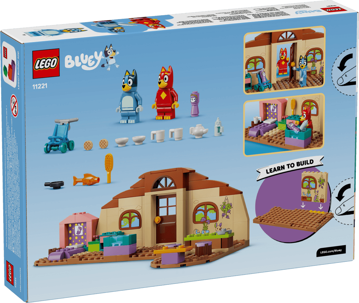 Bluey - L'école avec Rusty et Bluey (106 pcs.) – LEGO® -Ensembles de jeu- Boutique LeoLudo-LEGO
