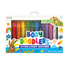 Body Doodlers – Crayons pour le visage et le corps (12 couleurs) - Art & bricolage - Boutique LeoLudo - OOLY