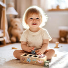 Boîte à formes animaux en bois - Jouet en bois - Boutique LeoLudo - Speedy Monkey