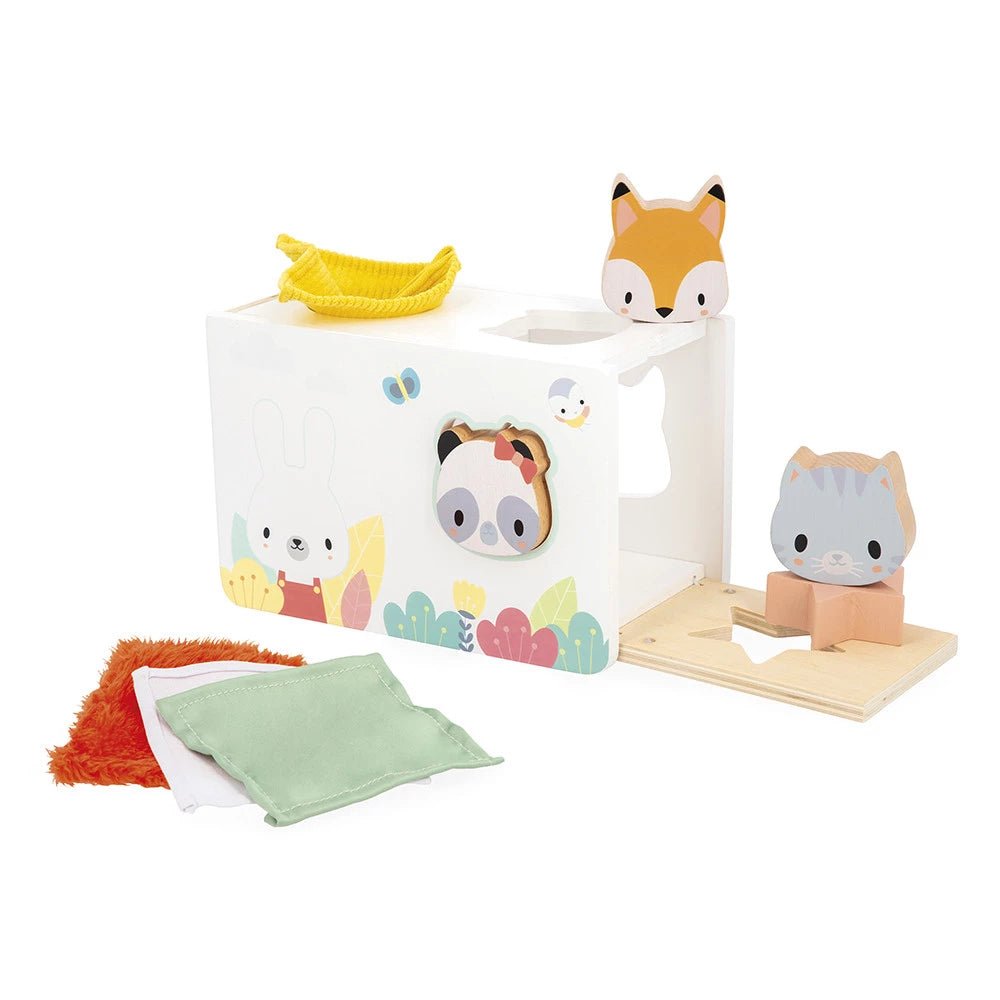 Boîte à mouchoirs sensorielle Pure - Jouets d'éveil - Boutique LeoLudo - Janod