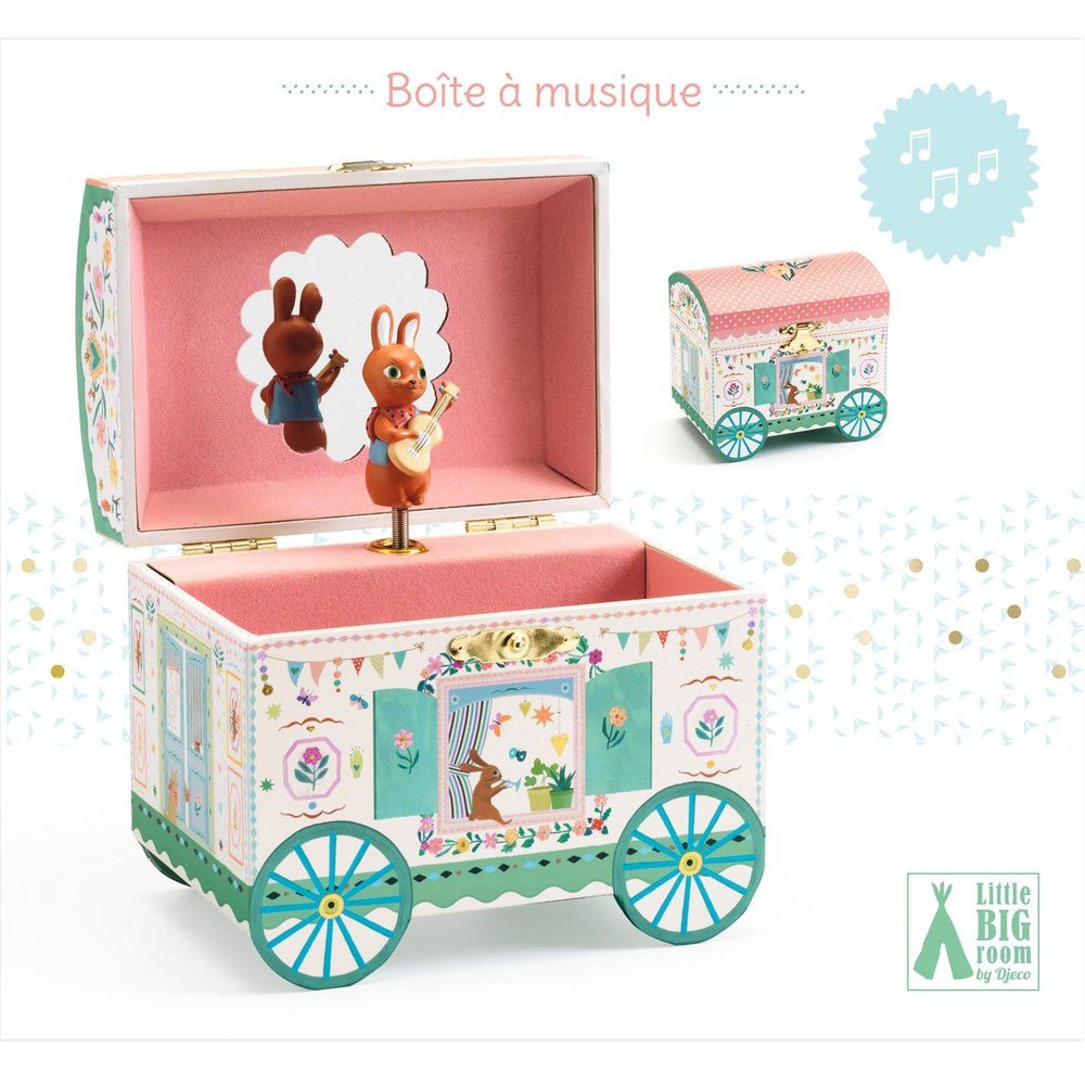 Boite à musique - Roulotte enchantée - Boîtes à musique - Boutique LeoLudo - Djeco