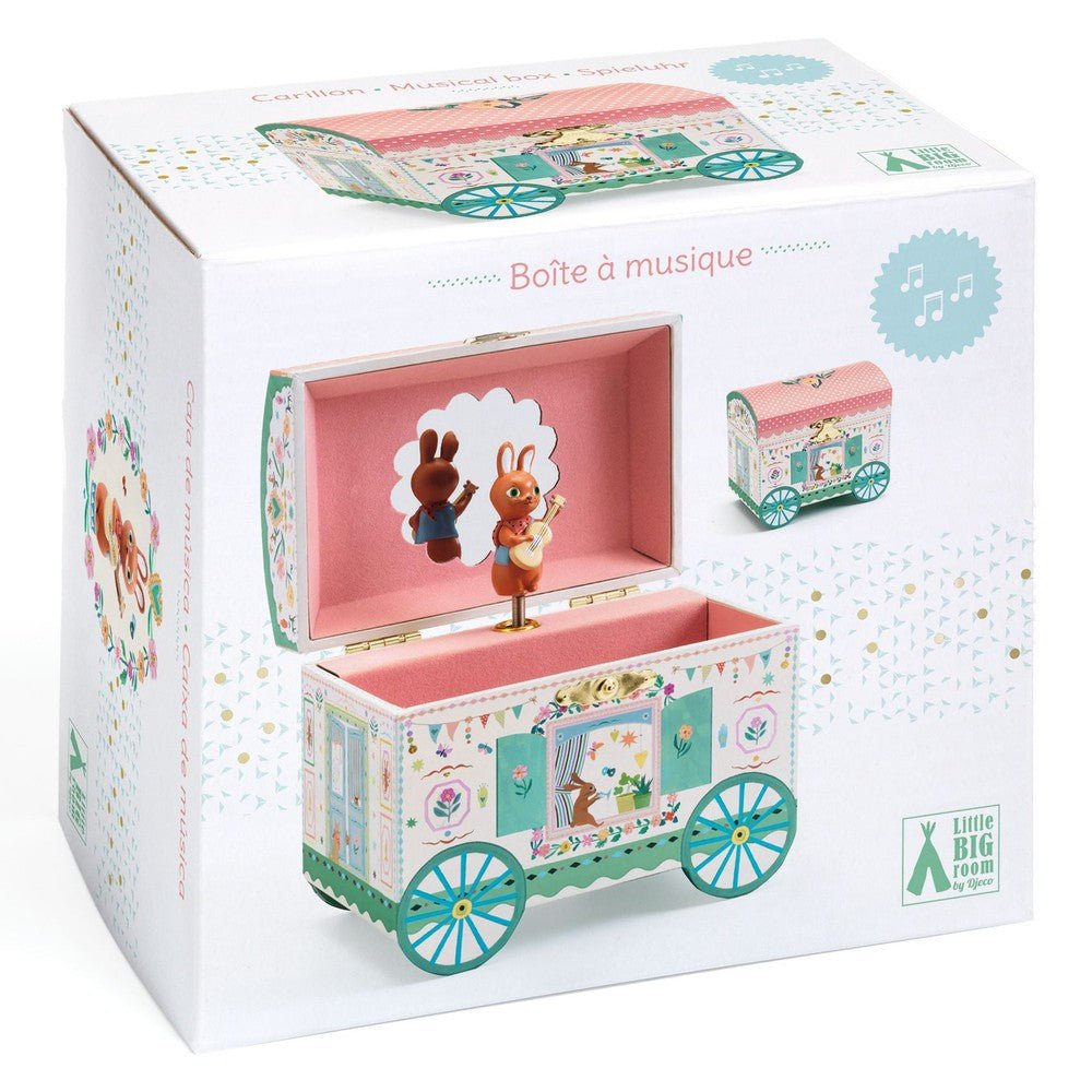 Boite à musique - Roulotte enchantée - Boîtes à musique - Boutique LeoLudo - Djeco