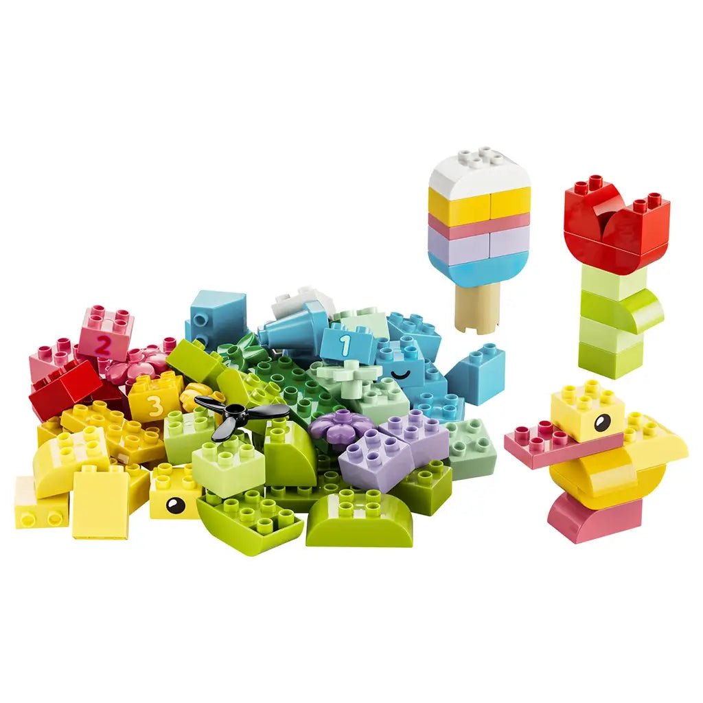 Boîte créative colorée (80 pcs.) – LEGO® DUPLO® -Jeux de construction- Boutique LeoLudo-LEGO