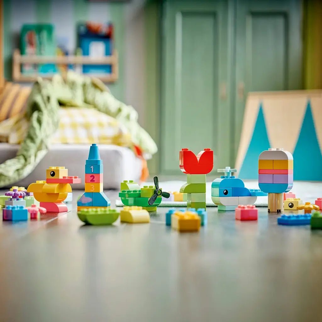 Boîte créative colorée (80 pcs.) – LEGO® DUPLO® -Jeux de construction- Boutique LeoLudo-LEGO