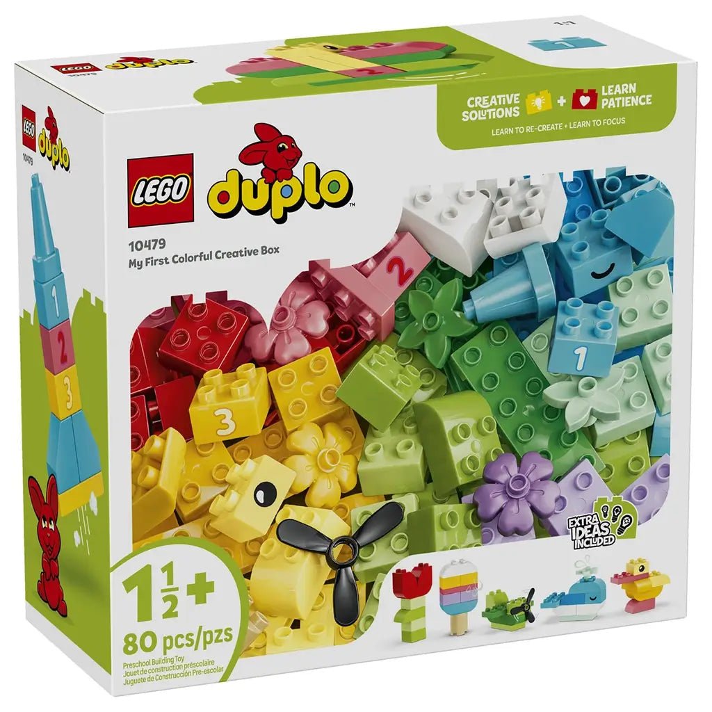 Boîte créative colorée (80 pcs.) – LEGO® DUPLO® -Jeux de construction- Boutique LeoLudo-LEGO