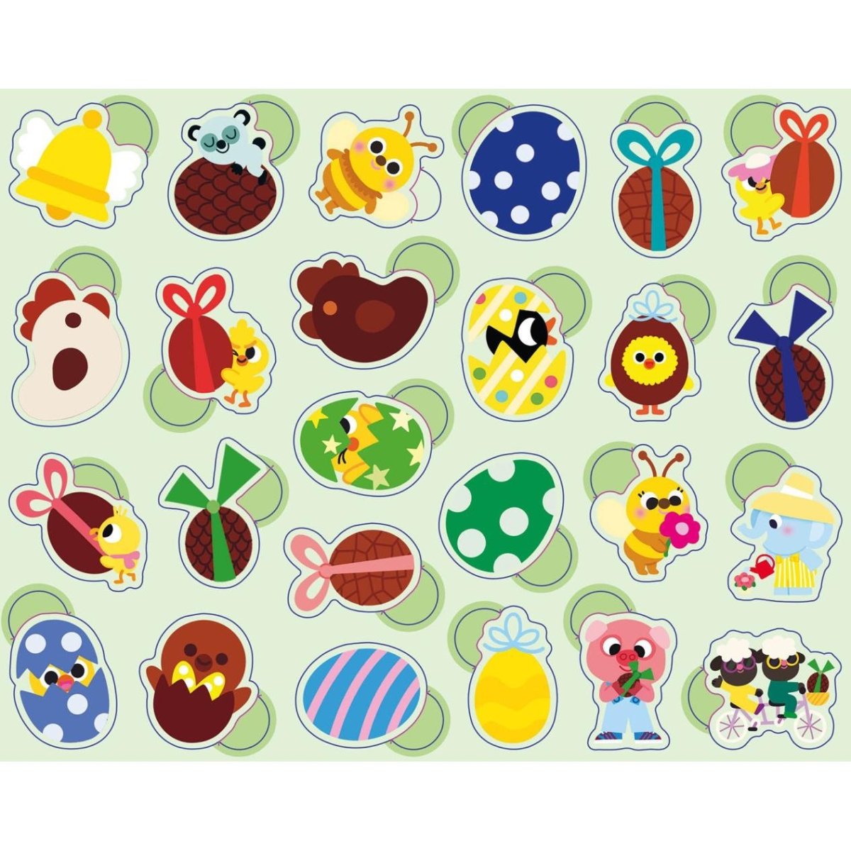 Boite de 300 gommettes - Pâques - Art & bricolage - Boutique LeoLudo - Auzou