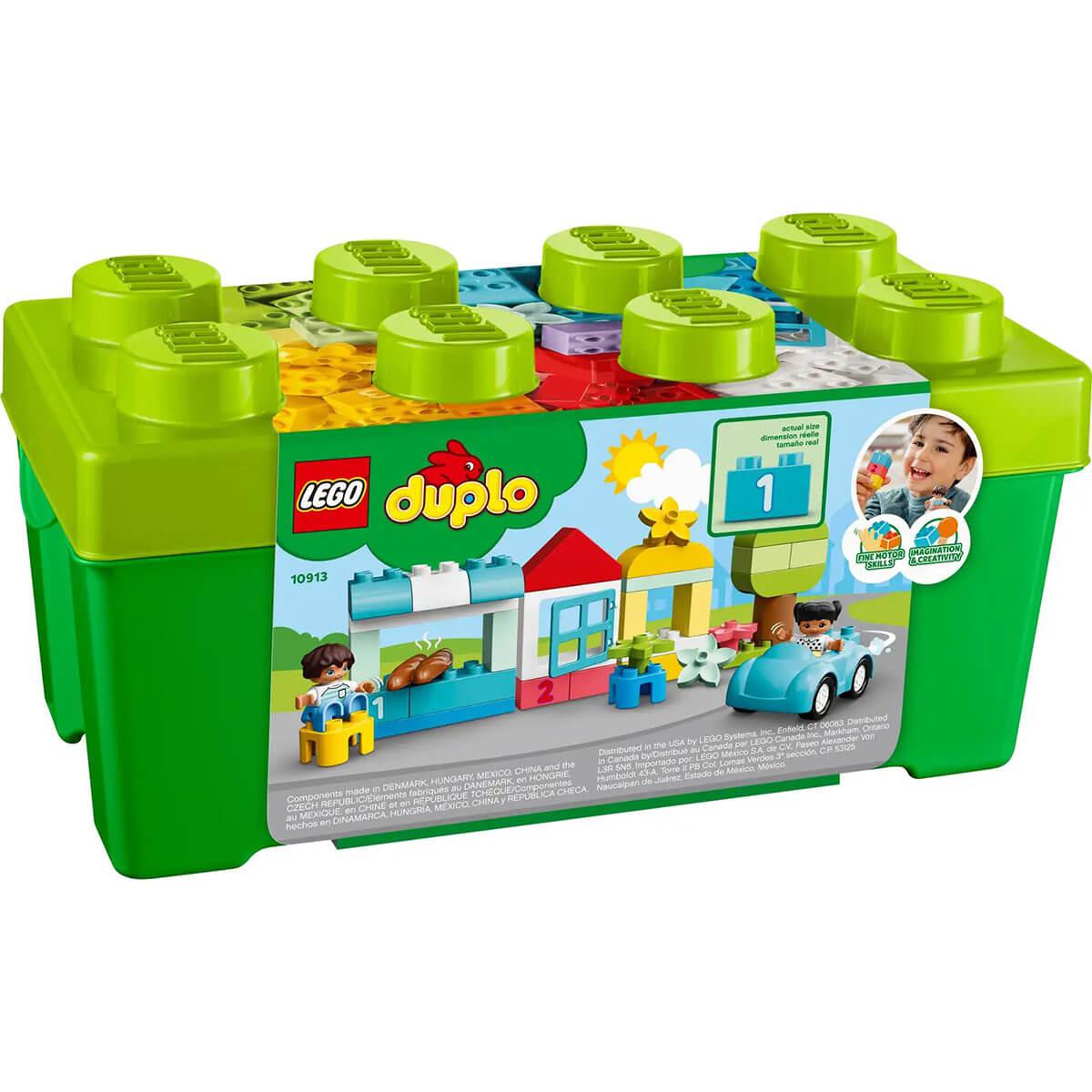 LEGO Duplo Brick Box (65 pcs. + 2 figures) – Boutique LeoLudo