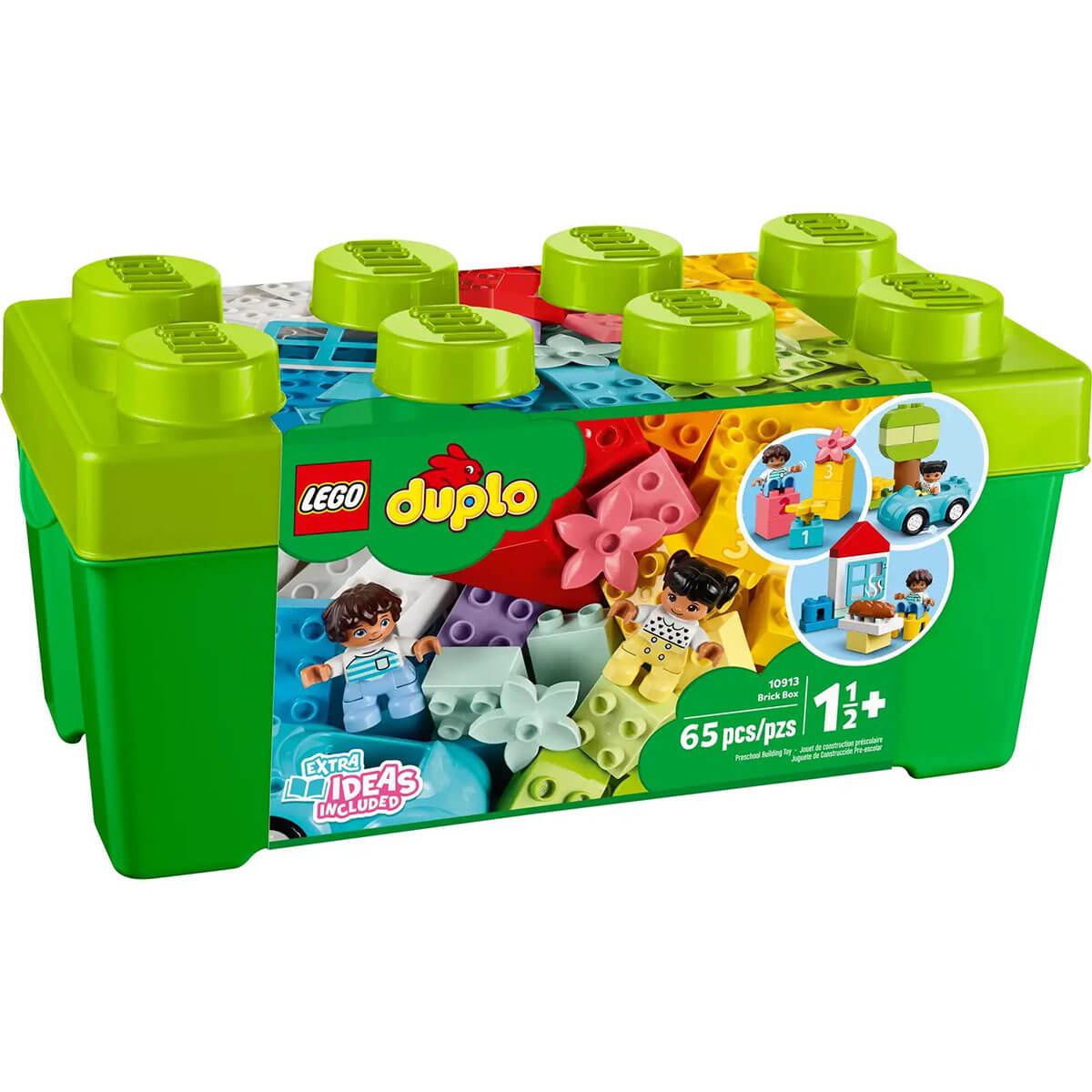 Boîte de briques LEGO Duplo (65 pcs. + 2 figurines) - Jeux de construction - Boutique LeoLudo - LEGO
