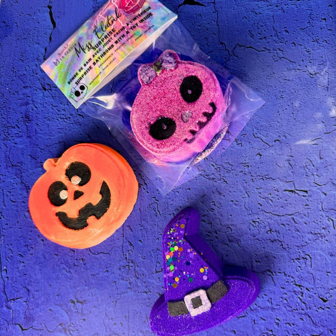 Bombe de bain d'Halloween -Pour le bain- Boutique LeoLudo-La Fabrik