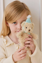 Breloque pour sac - Arthur l'ours de fête - Sky - Snuggle Bunnies -Peluches- Boutique LeoLudo-Snuggle Bunnies