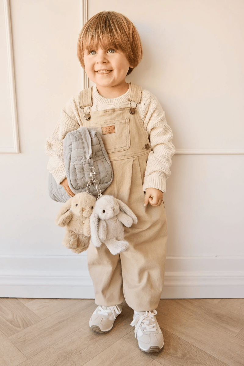 Breloque pour sac - Pénélope le lapin - Caramel - Snuggle Bunnies - Peluches - Boutique LeoLudo - Snuggle Bunnies