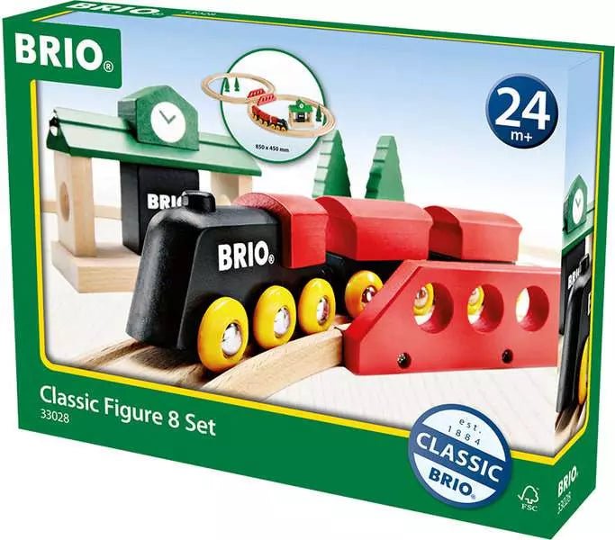 BRIO Classic Figure 8 Set (22 pcs) -Jeux de construction- Boutique LeoLudo-Brio