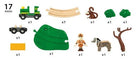 BRIO Ensemble ferroviaire Safari (17 pcs) -Jeux de construction- Boutique LeoLudo-Brio