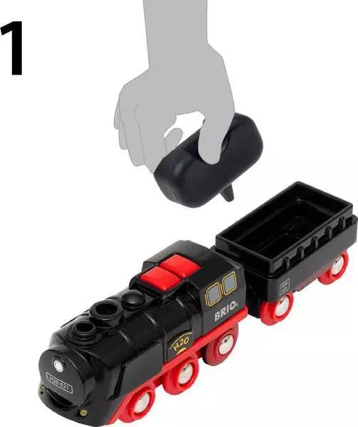 BRIO Train à vapeur de Noël (26 pcs) -Jeux de construction- Boutique LeoLudo-Brio