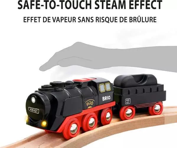 BRIO Train à vapeur de Noël (26 pcs) -Jeux de construction- Boutique LeoLudo-Brio