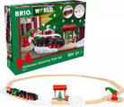 BRIO Train à vapeur de Noël (26 pcs) -Jeux de construction- Boutique LeoLudo-Brio