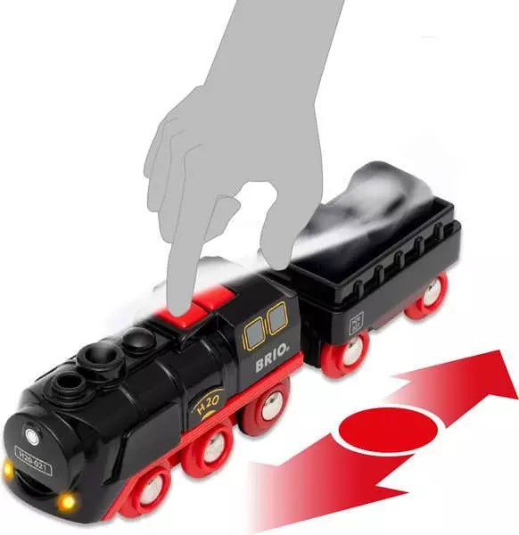 BRIO Train à vapeur de Noël (26 pcs) -Jeux de construction- Boutique LeoLudo-Brio
