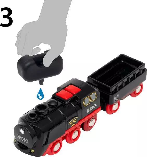BRIO Train à vapeur de Noël (26 pcs) -Jeux de construction- Boutique LeoLudo-Brio
