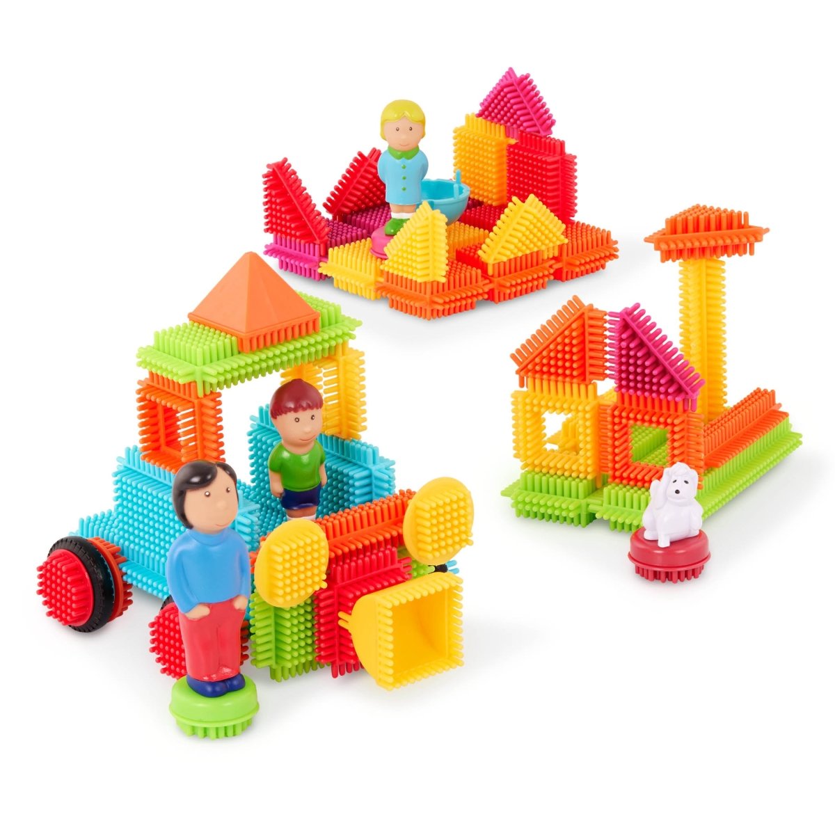 Bristle Blocks - Mallette de 85 pièces -Jeux de construction- Boutique LeoLudo-Battat