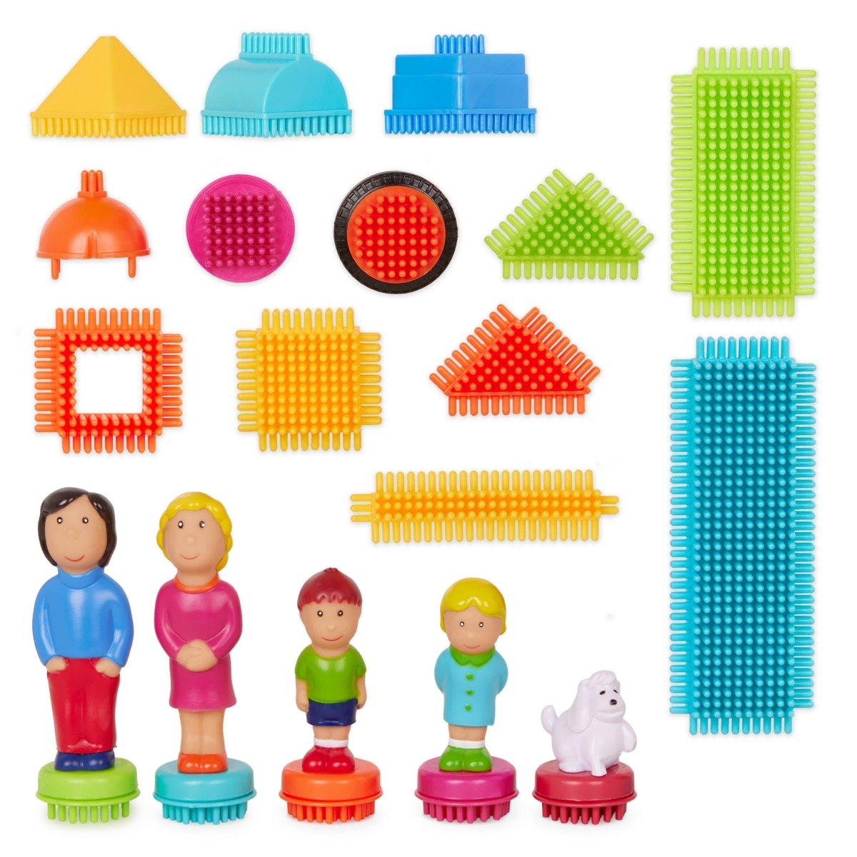 Bristle Blocks - Mallette de 85 pièces -Jeux de construction- Boutique LeoLudo-Battat
