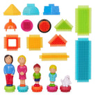 Bristle Blocks - Mallette de 85 pièces -Jeux de construction- Boutique LeoLudo-Battat