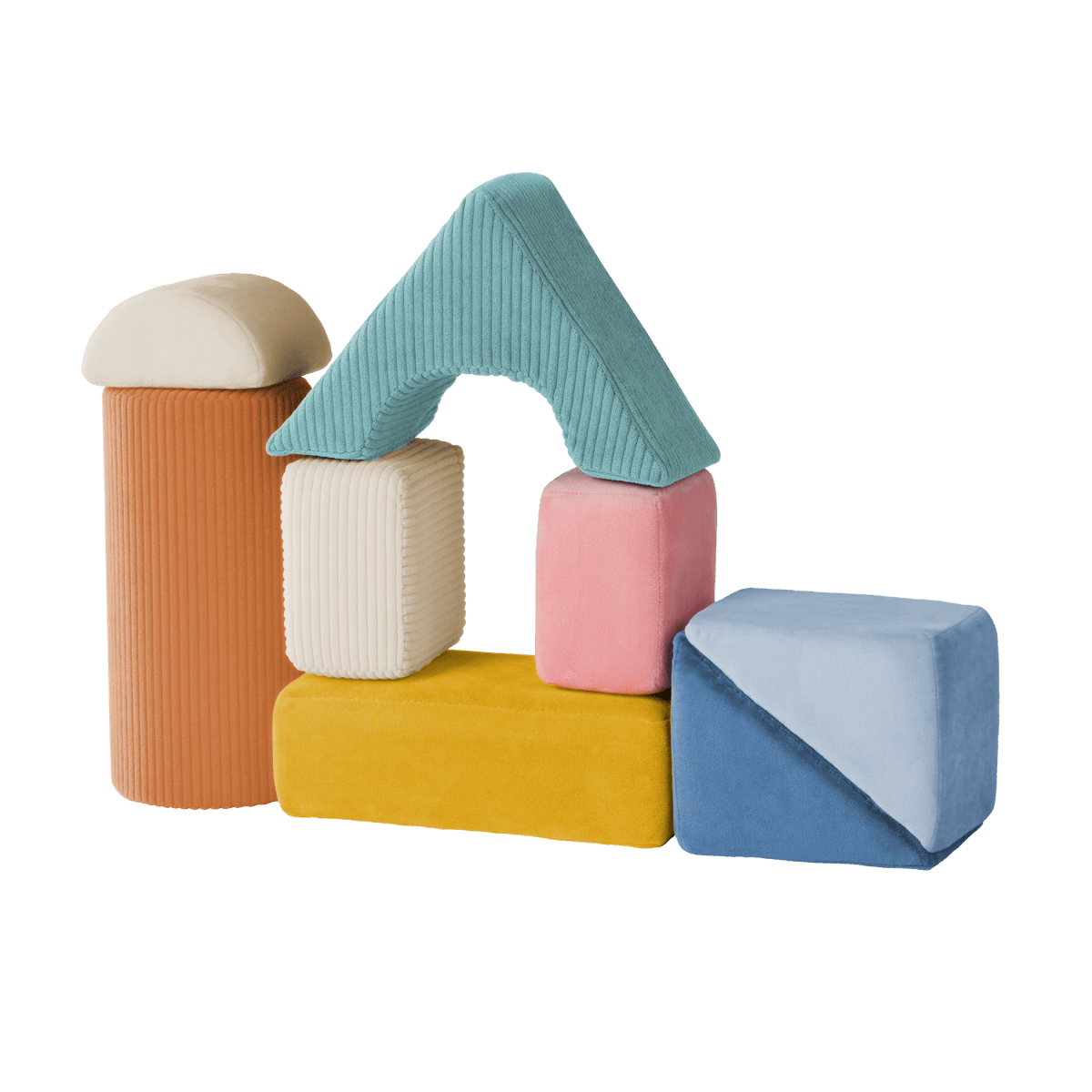 B.Toys - Tumble-y Towers™ Blocs sensoriels en mousse -Jouets sensoriels- Boutique LeoLudo-B. toys