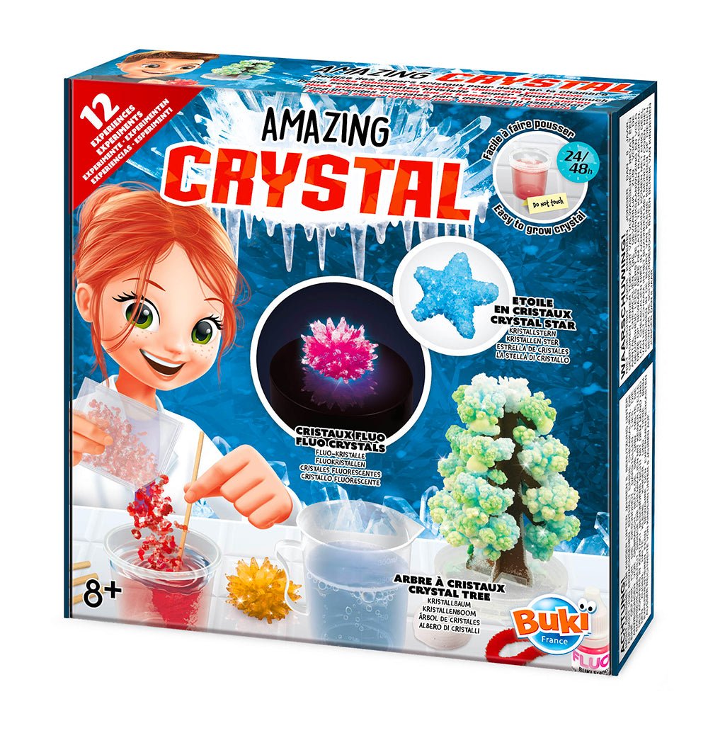 Buki France - Amazing Crystal -Jeux scientifiques- Boutique LeoLudo-Buki France