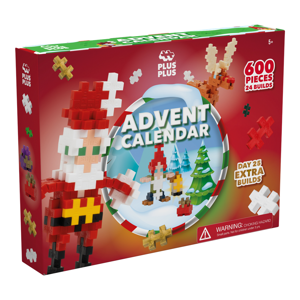 Calendrier de l'Avent 2024 (600 pcs) -Jeux de construction- Boutique LeoLudo-Plus-Plus